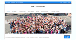 Desktop Screenshot of ggs-leuchterstrasse.de